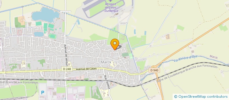 localisation de l'entreprise SARL RESTAURANT DE L'AEROPORT  MARCK