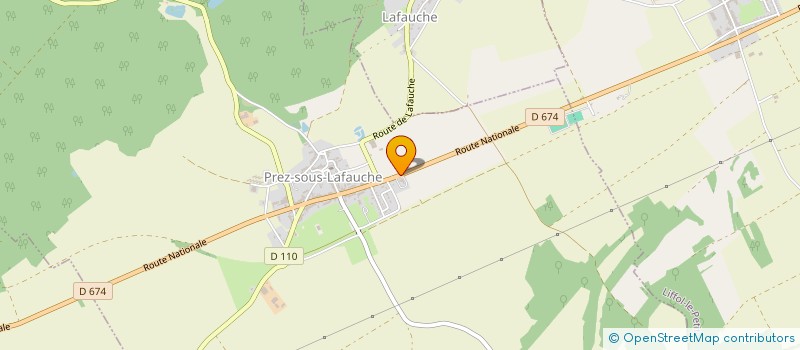 localisation de l'entreprise SARL RESTAURANT LES TROIS VALLEES à PREZ-SOUS-LAFAUCHE