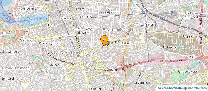 localisation de l'entreprise SARL RESTAURATION SYSTEMES MECANIQUES à MARSEILLE