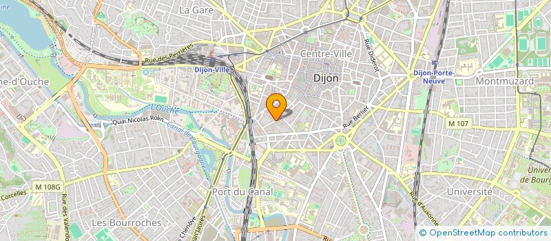 localisation de l'entreprise SARL RESTINVEST à DIJON