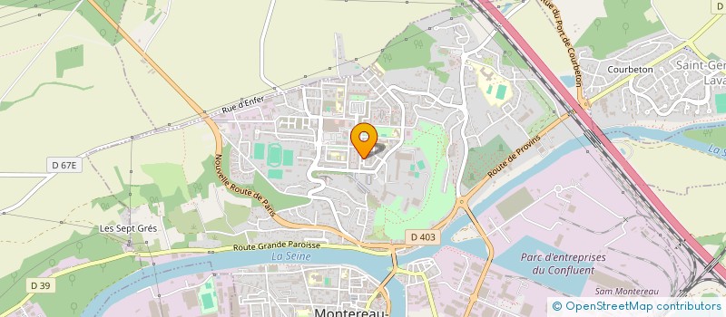 localisation de l'entreprise SARL RESTO AMI à MONTEREAU-FAULT-YONNE