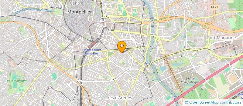 localisation de l'entreprise SARL RESTO D ARTS à MONTPELLIER