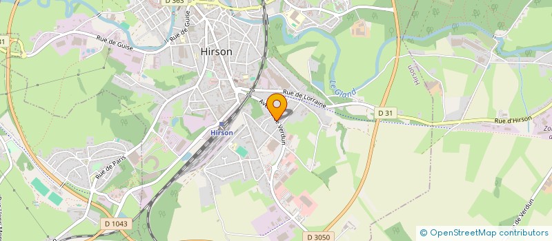 localisation de l'entreprise SARL RESTOAISNE à HIRSON