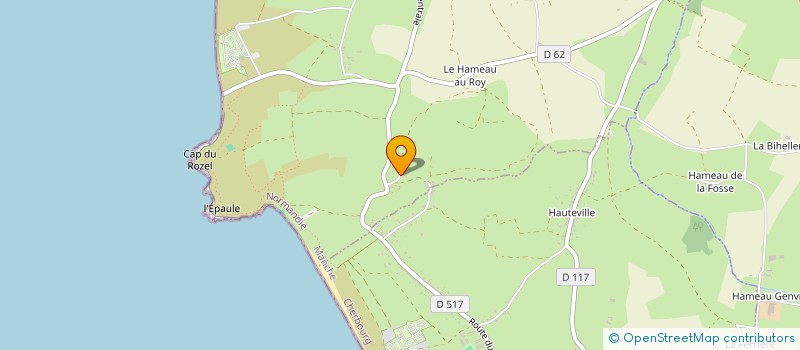 localisation de l'entreprise SARL RESTOMAR  SIOUVILLE-HAGUE