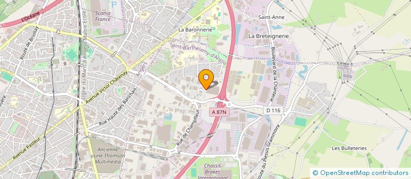 localisation de l'entreprise SARL RESTOSAINBART à SAINT-BARTHELEMY-D'ANJOU