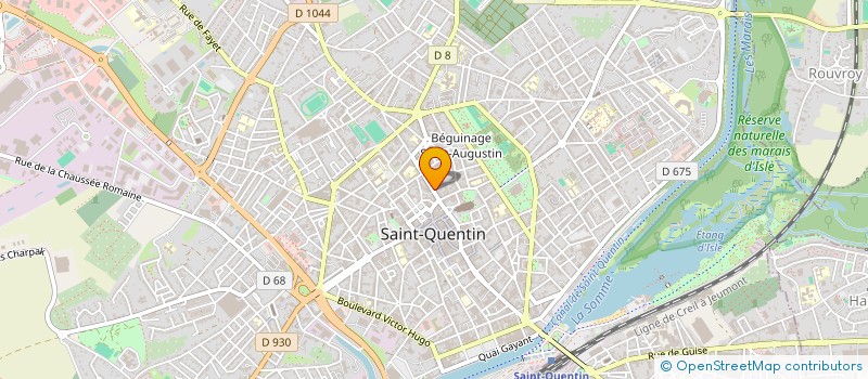 localisation de l'entreprise SARL RESTOSTAR à SAINT-QUENTIN