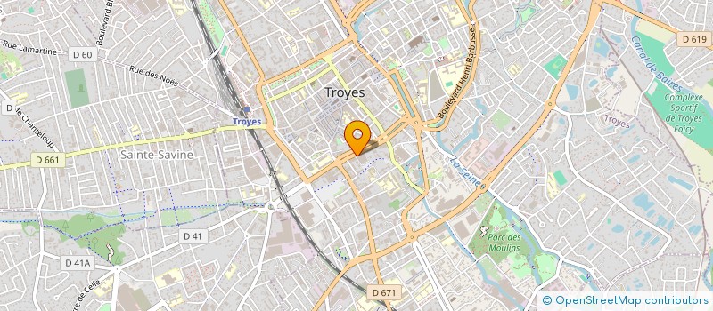 localisation de l'entreprise SARL RESTOSYMPA  TROYES