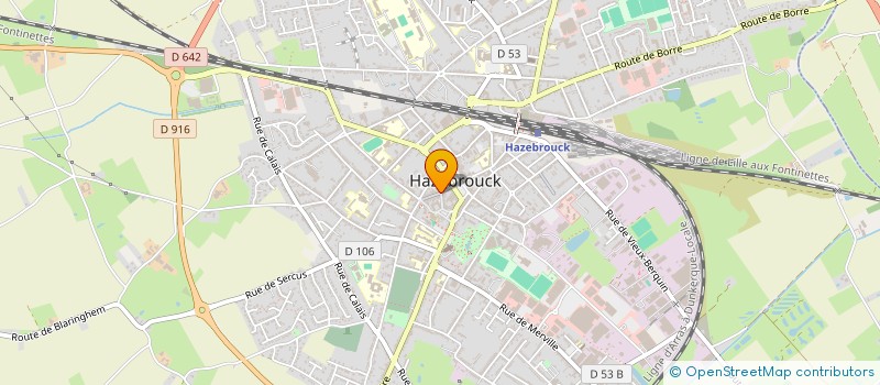 localisation de l'entreprise SARL RETAUD à HAZEBROUCK