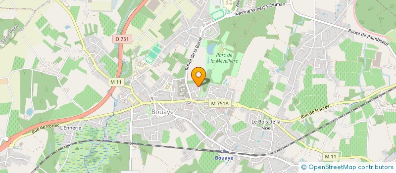 localisation de l'entreprise SARL RETIERE  BOUAYE