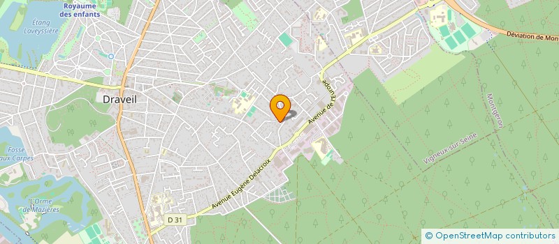 localisation de l'entreprise SARL RETISOL à DRAVEIL