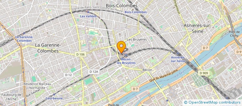 localisation de l'entreprise SARL RETOUCHE  ASNIERES-SUR-SEINE