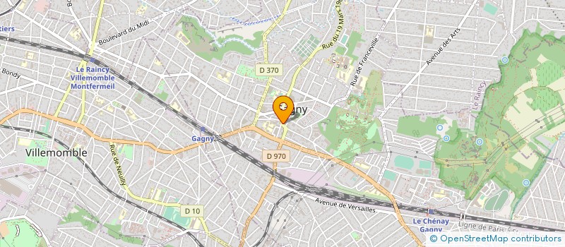 localisation de l'entreprise SARL RETOUCHE EXPRESS CHIANG RAI  GAGNY