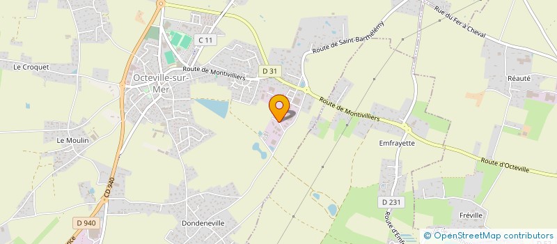 localisation de l'entreprise SARL RETOUT PATRICK à OCTEVILLE-SUR-MER