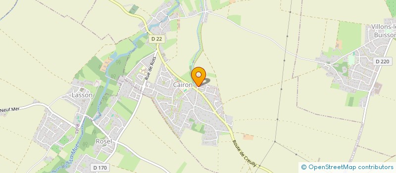 localisation de l'entreprise SARL RETRO CONDUITE  CAIRON