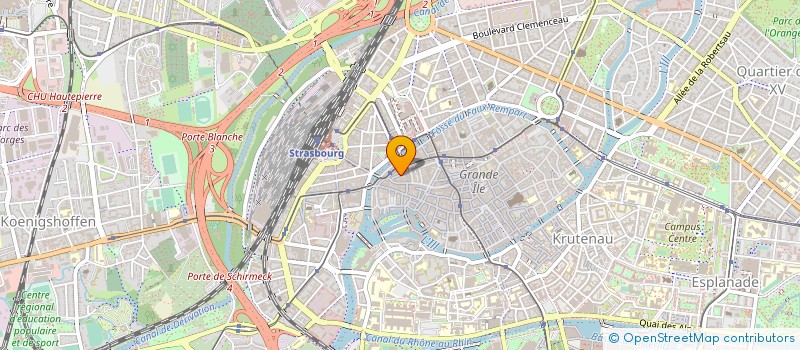 localisation de l'entreprise SARL REV BEAUTE à STRASBOURG