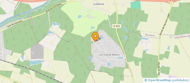 localisation de l'entreprise SARL REVE DE FEMME à DONNERY