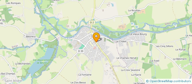 localisation de l'entreprise SARL REVEL à EVRAN