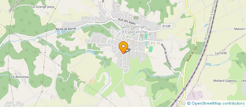 localisation de l'entreprise SARL REVEN à SAINT-GEORGES-D'ESPERANCHE