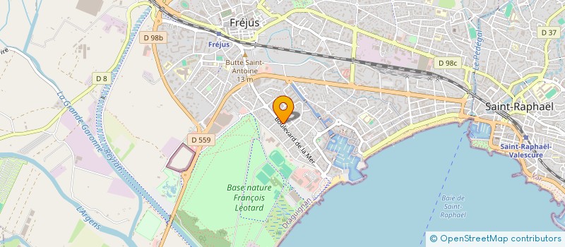 localisation de l'entreprise SARL REVES DE NUIT à FREJUS