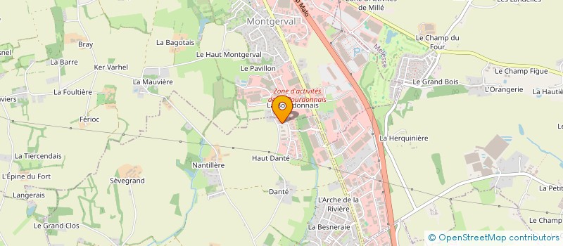 localisation de l'entreprise SARL REVES EVASIONS  LA CHAPELLE-DES-FOUGERETZ