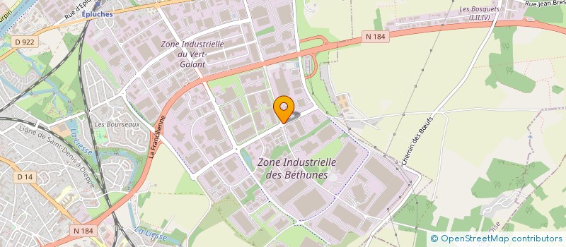 localisation de l'entreprise SARL REVIFA FRANCE  SAINT-OUEN-L'AUMONE