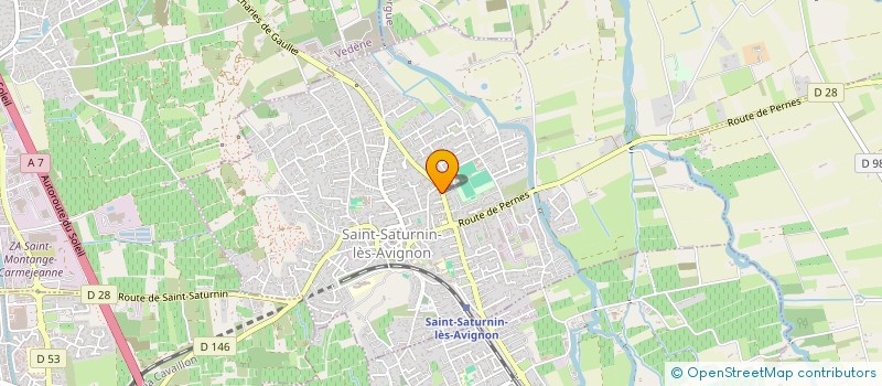 localisation de l'entreprise SARL REVIS  SAINT-SATURNIN-LES-AVIGNON