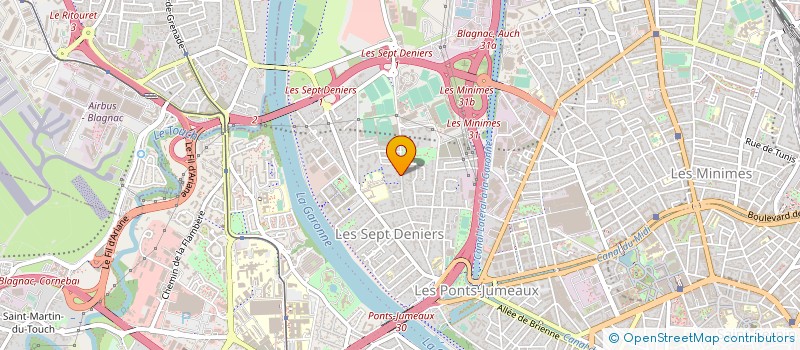 localisation de l'entreprise SARL REVISION AUDIT CONSEIL à TOULOUSE