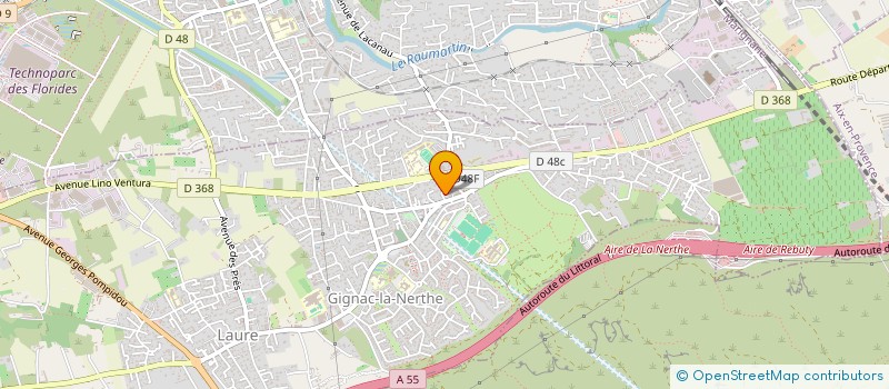 localisation de l'entreprise SARL REVOL à GIGNAC-LA-NERTHE