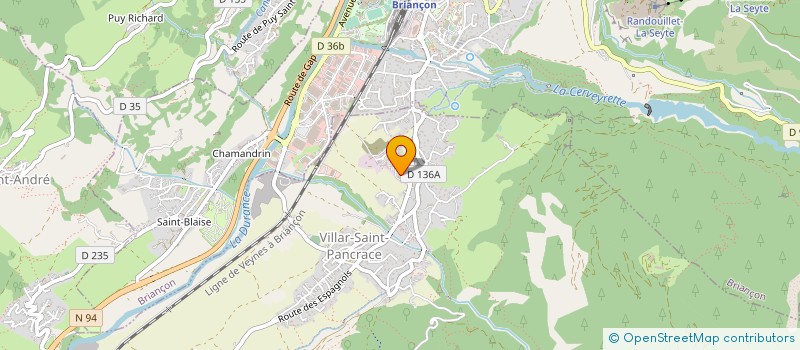 localisation de l'entreprise SARL REY F  VILLAR-SAINT-PANCRACE