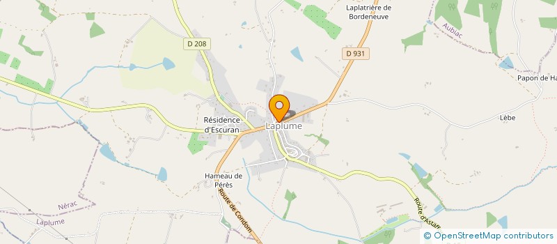 localisation de l'entreprise SARL REY MAXIME à ROQUEFORT