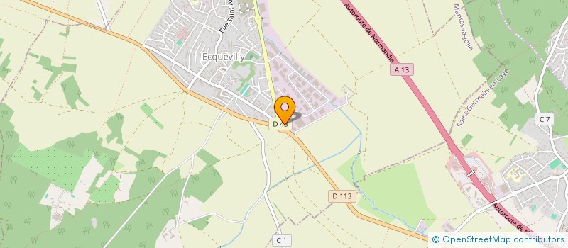 localisation de l'entreprise SARL REYMAN  ECQUEVILLY