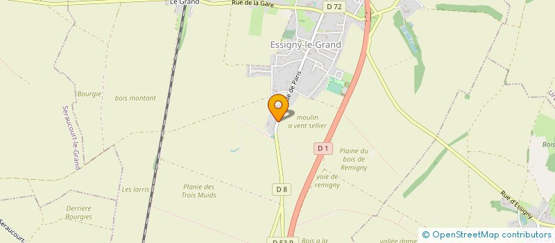 localisation de l'entreprise SARL REYNALD LOCK à ESSIGNY-LE-GRAND