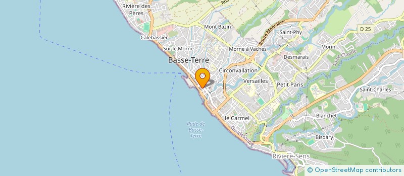 localisation de l'entreprise SARL REZE à BASSE-TERRE