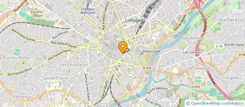 localisation de l'entreprise SARL REZUREKTION à LIMOGES