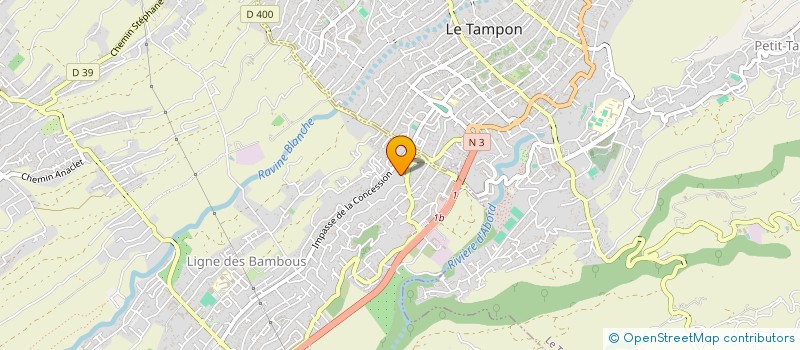 localisation de l'entreprise SARL RG à SAINT-PIERRE