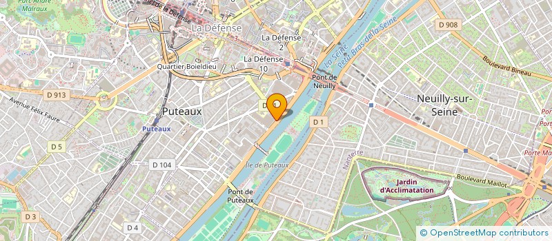 localisation de l'entreprise SARL RHEINHOLD ET MALHA FRANCE à PUTEAUX