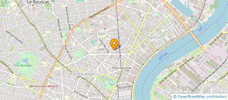 localisation de l'entreprise SARL RHEO à BORDEAUX