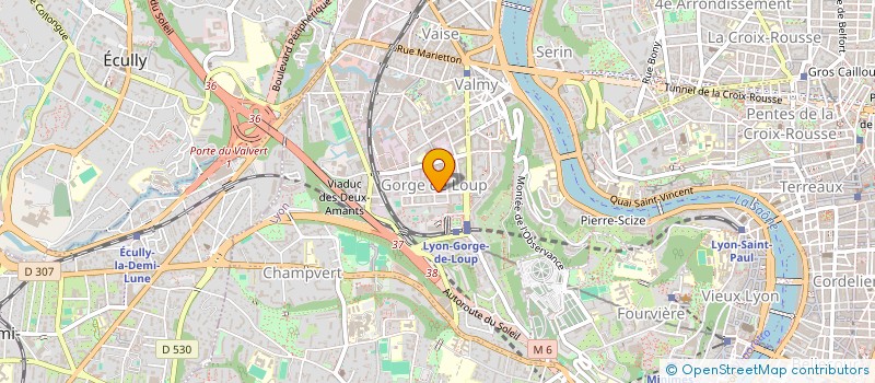 localisation de l'entreprise SARL RHODISAL à LYON