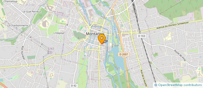 localisation de l'entreprise SARL RHUM' PASSION à MONTARGIS