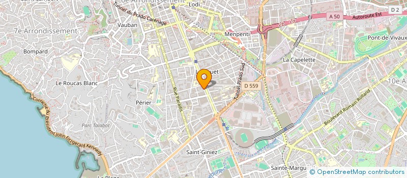 localisation de l'entreprise SARL RIBE DIFFUSION à MARSEILLE