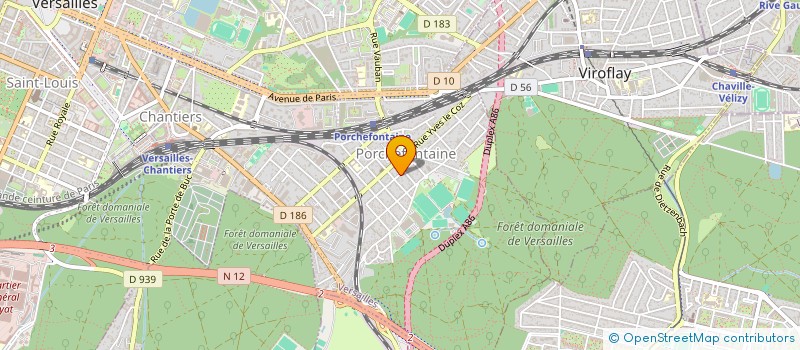 localisation de l'entreprise SARL RIBEAUX à VERSAILLES