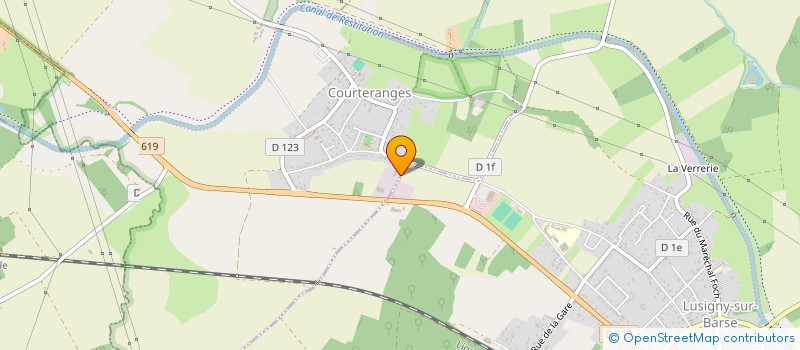 localisation de l'entreprise SARL RIBEIRO PERE ET FILS à COURTERANGES