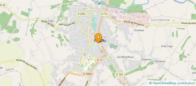 localisation de l'entreprise SARL RIBEPRIM à RIBERAC