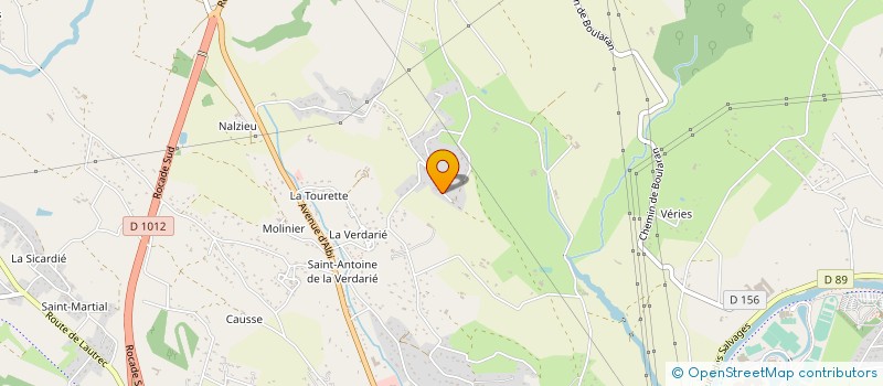 localisation de l'entreprise SARL RICARD à CASTRES