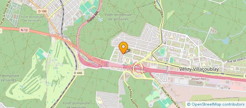 localisation de l'entreprise SARL RICHARD  VELIZY-VILLACOUBLAY