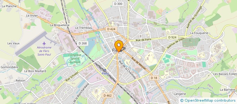 localisation de l'entreprise SARL RICHARD à FLERS