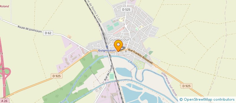 localisation de l'entreprise SARL RICHARD  VILLENEUVE-SUR-AISNE