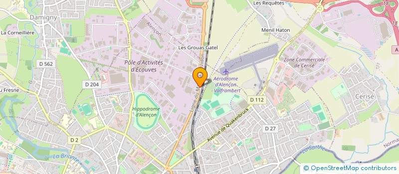 localisation de l'entreprise SARL RICHARD à ALENCON