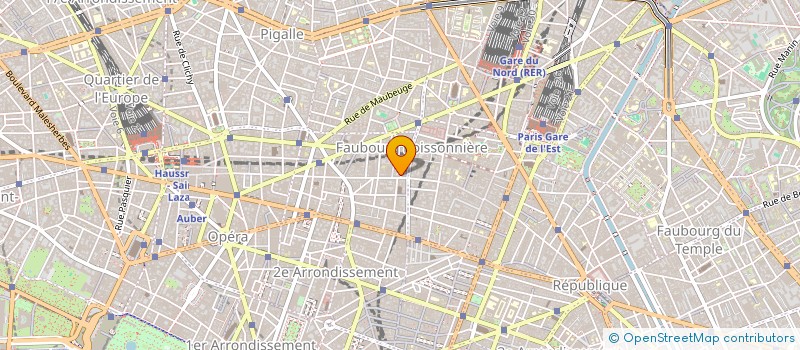 localisation de l'entreprise SARL RICHARD B à PARIS