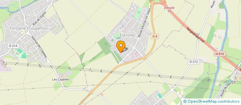 localisation de l'entreprise SARL RICHARD ET THIBAULT  ETERVILLE